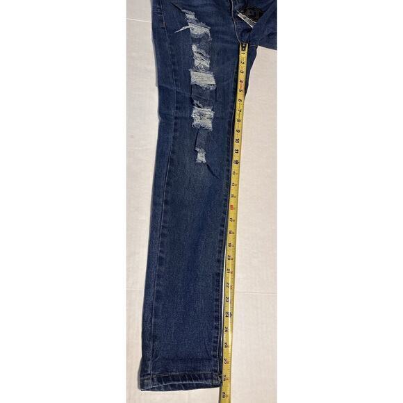 Thrill Jeans Better Booty Instantly Size 9 Juniors Jeans Distressed Casual - Picture 13 of 14